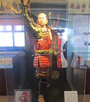 3-D statue of Ieyasu Tokugawa