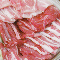満足グルメ肉のみ 1,800円